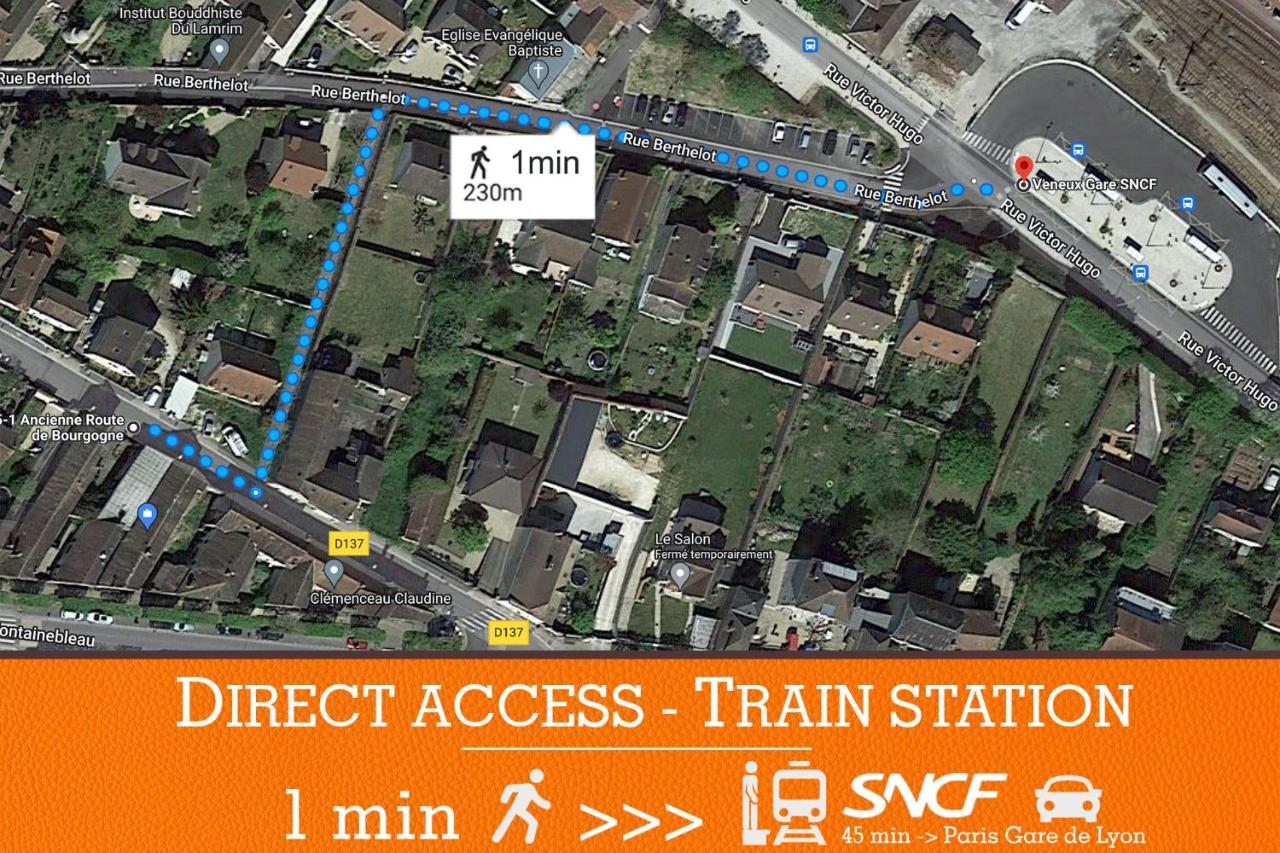 Veneux-les-Sablons Duplex Standing 7Min➤Fontainebleau-Insead⎮45Min➤Paris 아파트 외부 사진