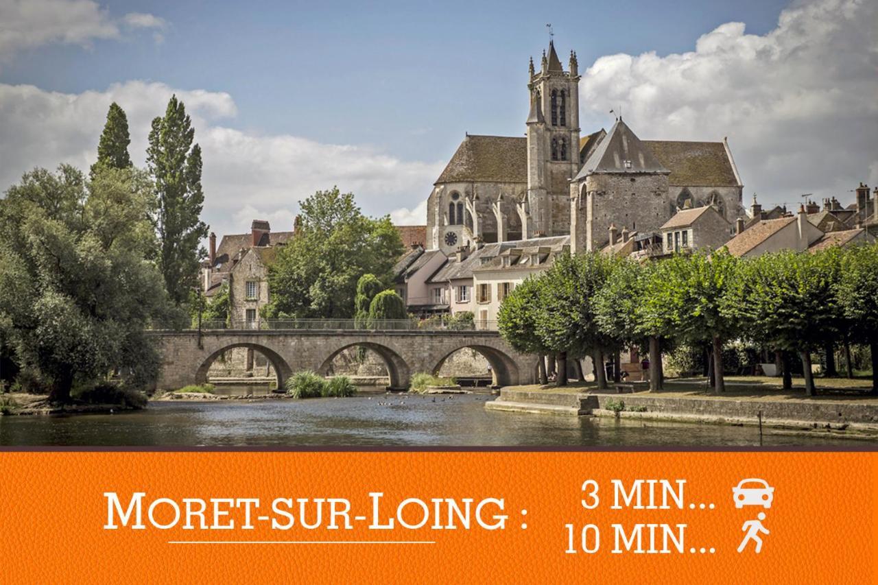 Veneux-les-Sablons Duplex Standing 7Min➤Fontainebleau-Insead⎮45Min➤Paris 아파트 외부 사진